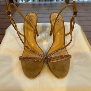 Vince Camuto sexy rhinestone heels